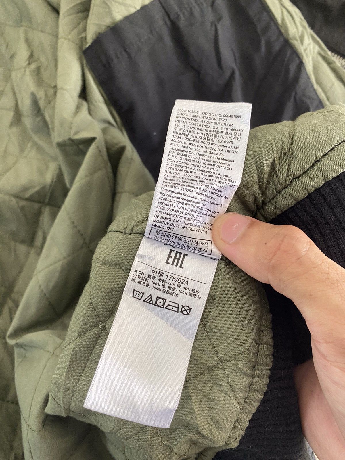General Research × Issey Miyake VINTAGE 90s GAP BOMBER ISSEY MIYAKE DESIGN KANYE WEST STYLE Size US M / EU 48-50 / 2 - 13 Thumbnail