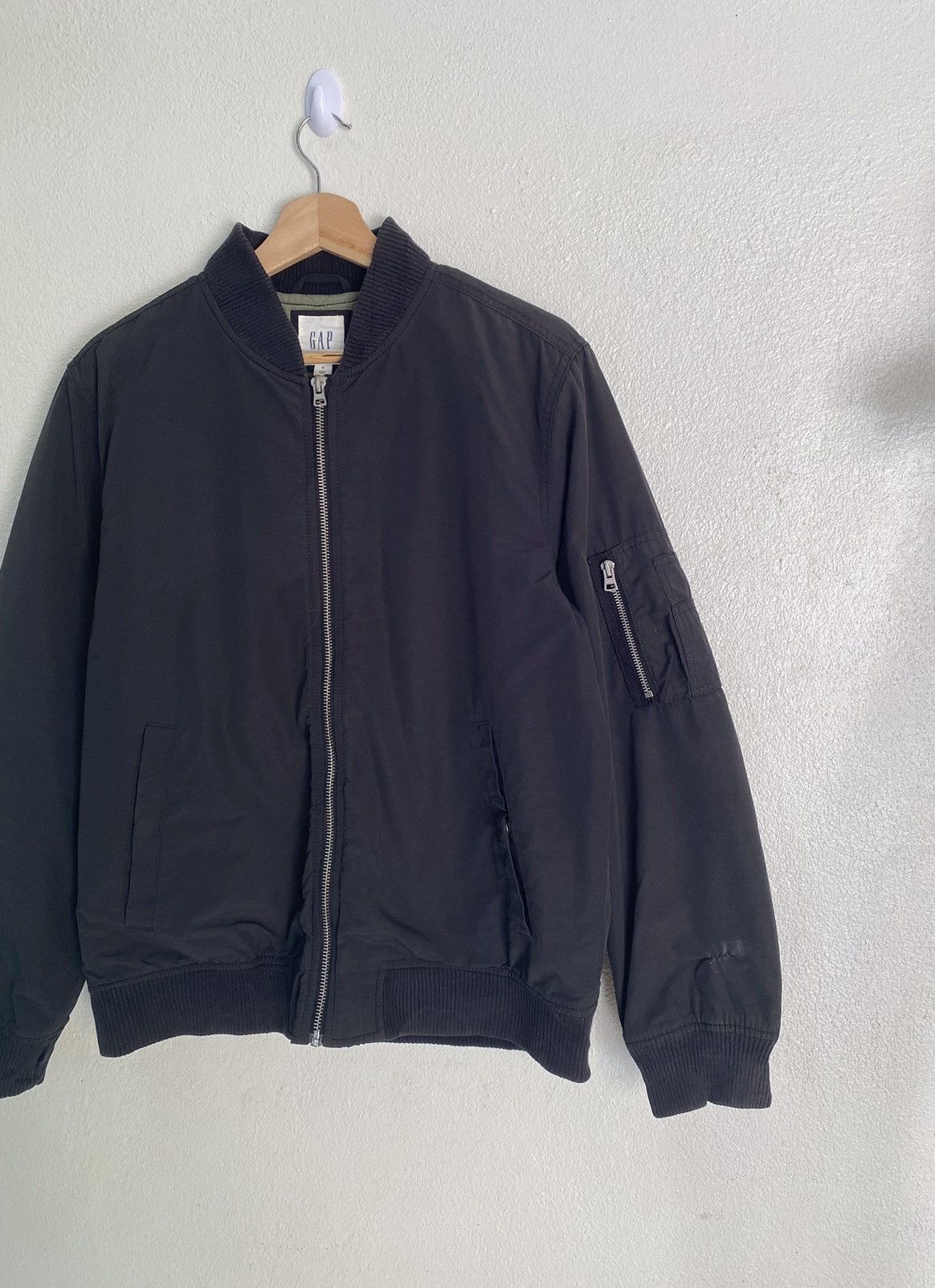 General Research × Issey Miyake VINTAGE 90s GAP BOMBER ISSEY MIYAKE DESIGN KANYE WEST STYLE Size US M / EU 48-50 / 2 - 7 Thumbnail
