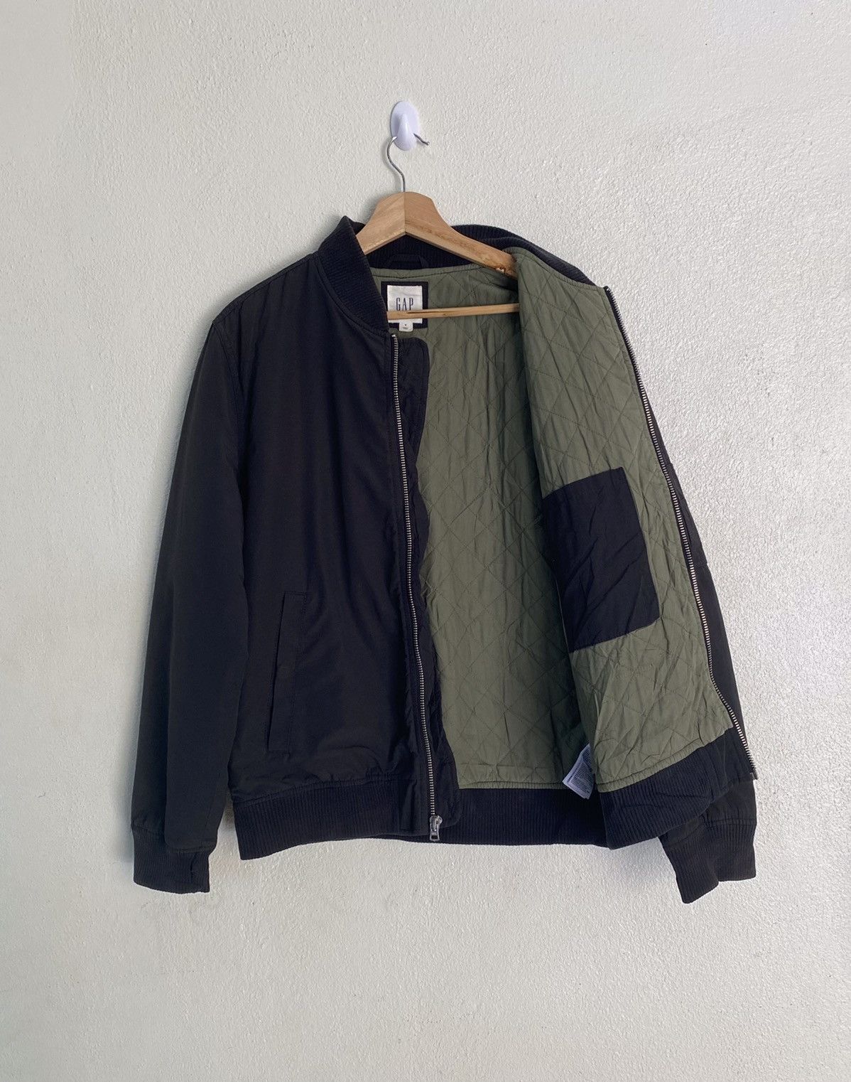 General Research × Issey Miyake VINTAGE 90s GAP BOMBER ISSEY MIYAKE DESIGN KANYE WEST STYLE Size US M / EU 48-50 / 2 - 2 Thumbnail