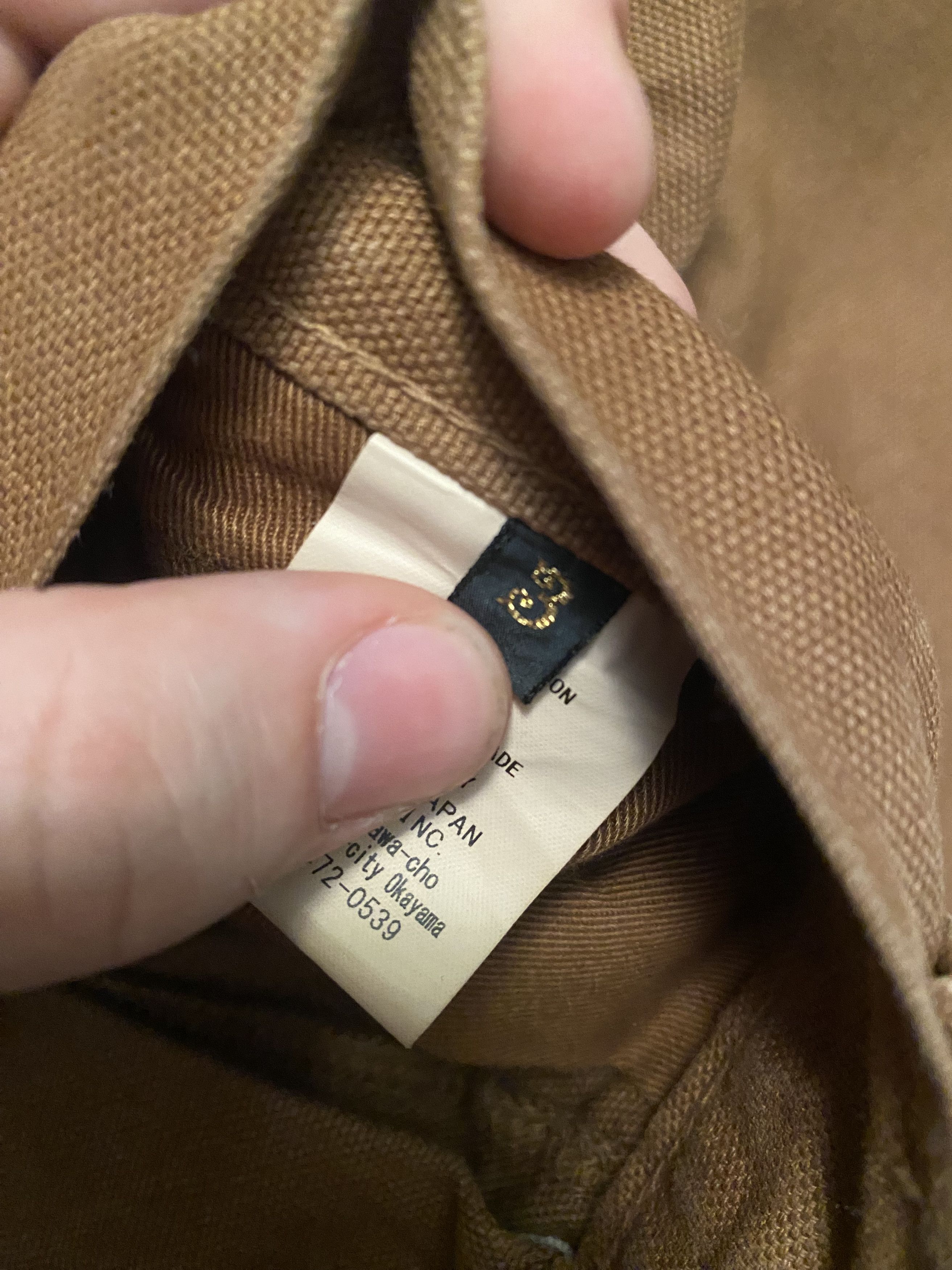 Japanese Brand × Kapital KAPITAL GOLD LIGHT CANVAS RINGOMAN CARGO PANTS Size US 34 / EU 50 - 6 Thumbnail