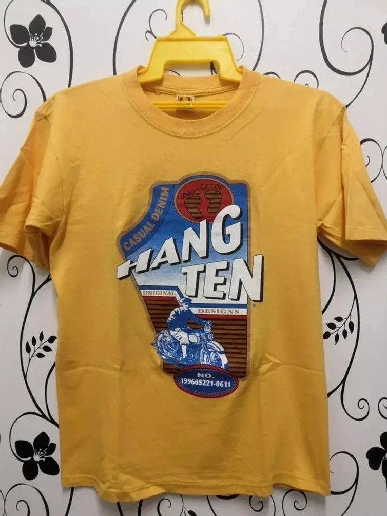 Hang Ten Vintage Hang Ten t shirt Skateboards Streetwear Size US M / EU 48-50 / 2 - 1 Thumbnail