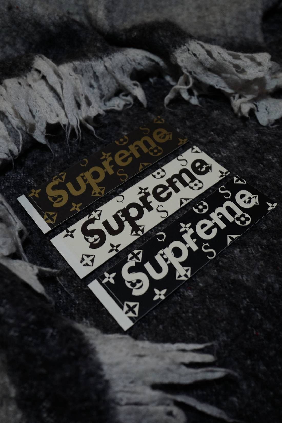 Supreme LV Monogram x Playboy Box Logo Sticker