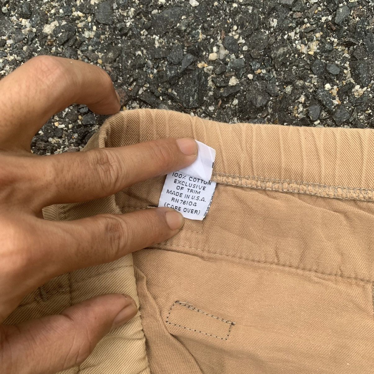 Gramicci × Vintage VINTAGE GRAMICCI 34x33 TROUSERS WITH BELT HIKING PANTS Size US 34 / EU 50 - 9 Thumbnail