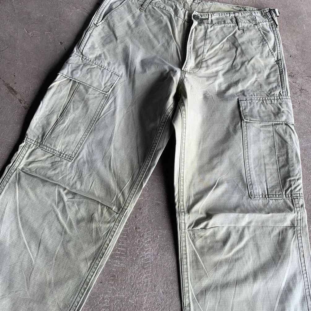 Hunter 💥 SUN FADED💥Japanese Vintage Trousers Ripstop Poplin Cargo Size US 30 / EU 46 - 4 Thumbnail