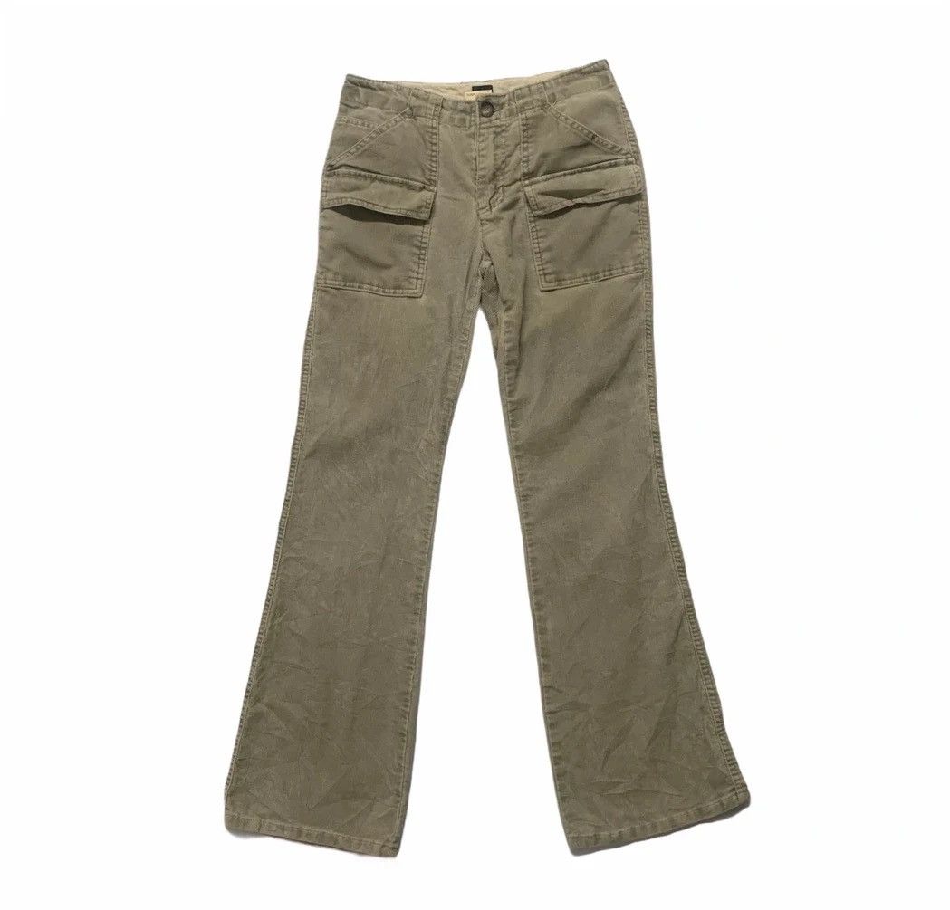 image of Made In USA x Surplus Japanese Vintage Gap X Surplus Corduroi Flare Trousers Pants in Grey (Size 28