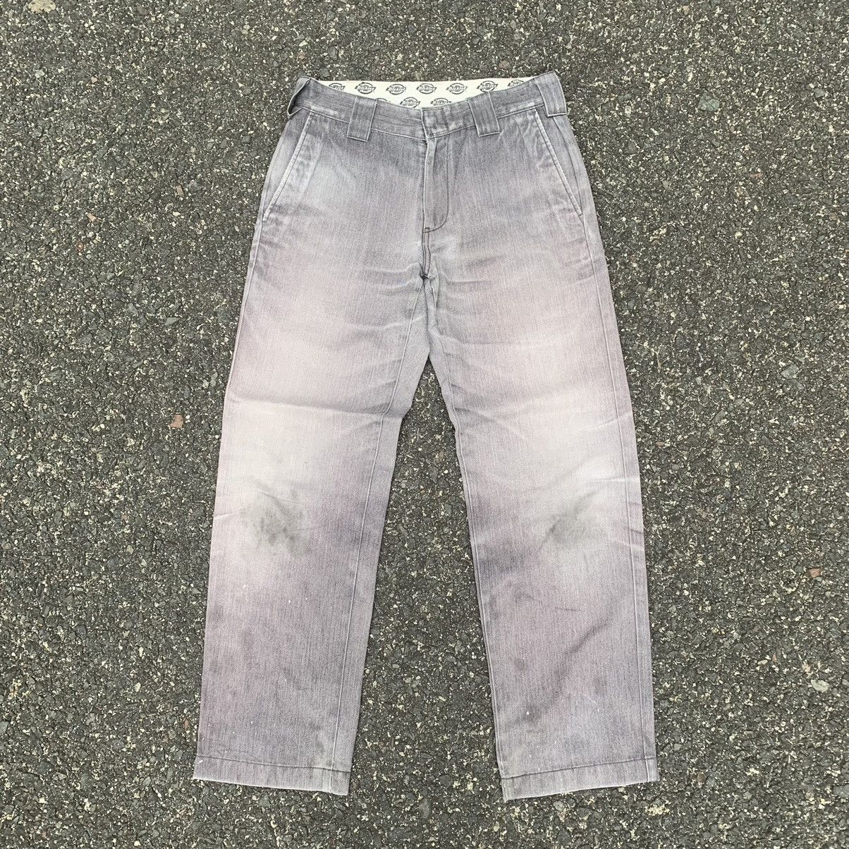 Dickies × Japanese Brand × Vintage 💥STEALS💥SUN FADED VINTAGE DICKIES TROUSERS WORK WEAR PANTS Size US 28 / EU 44 - 1 Thumbnail