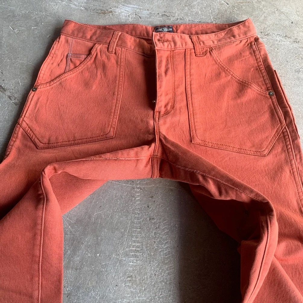 Japanese Brand VINTAGE CUBE SUGAR TROUSERS WORK WEAR BAKER PANTS Size US 31 - 9 Thumbnail