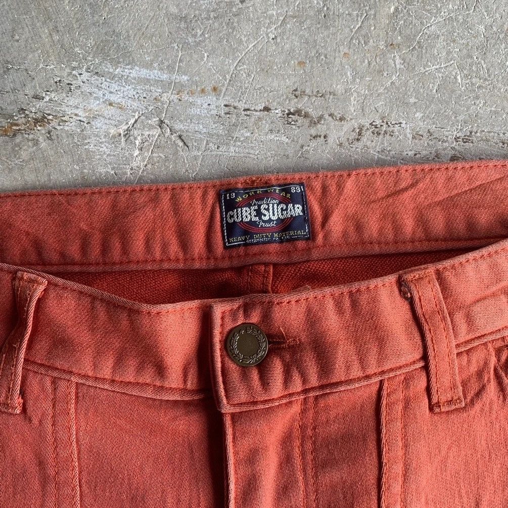 Japanese Brand VINTAGE CUBE SUGAR TROUSERS WORK WEAR BAKER PANTS Size US 31 - 5 Thumbnail