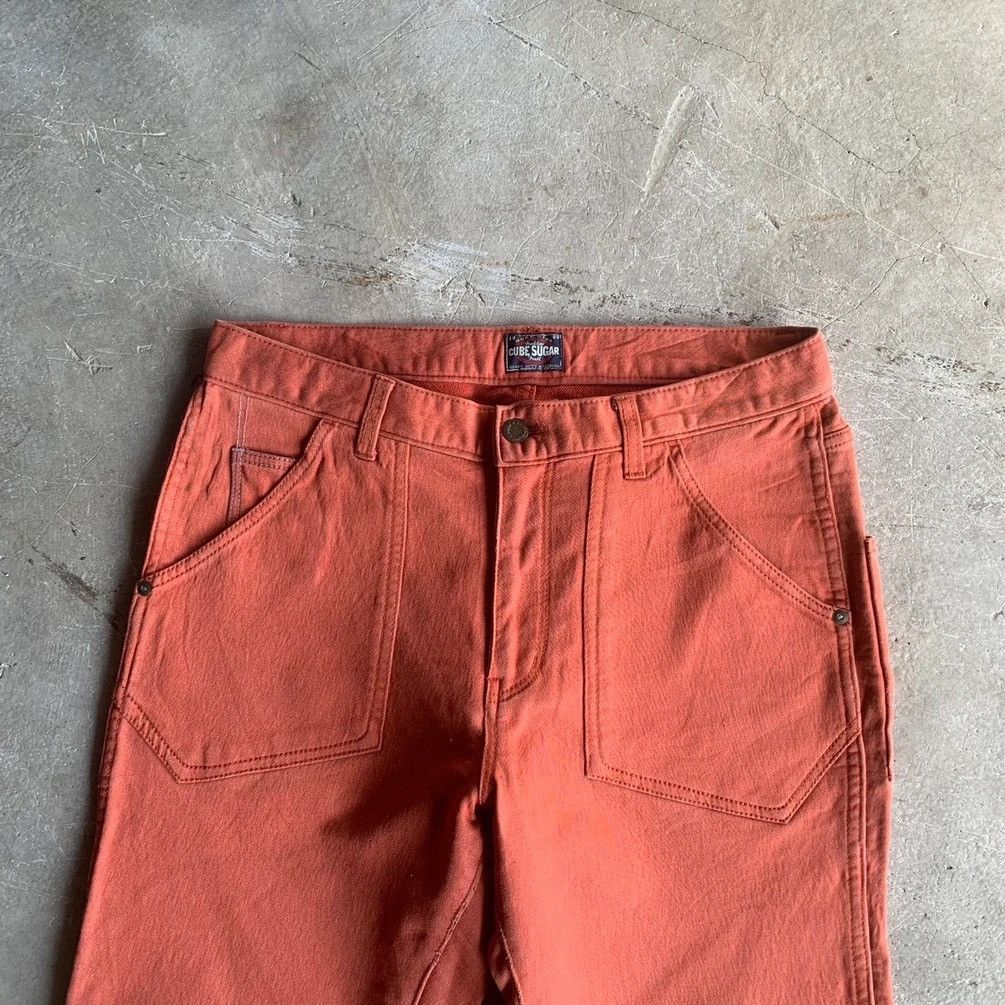 Japanese Brand VINTAGE CUBE SUGAR TROUSERS WORK WEAR BAKER PANTS Size US 31 - 2 Thumbnail