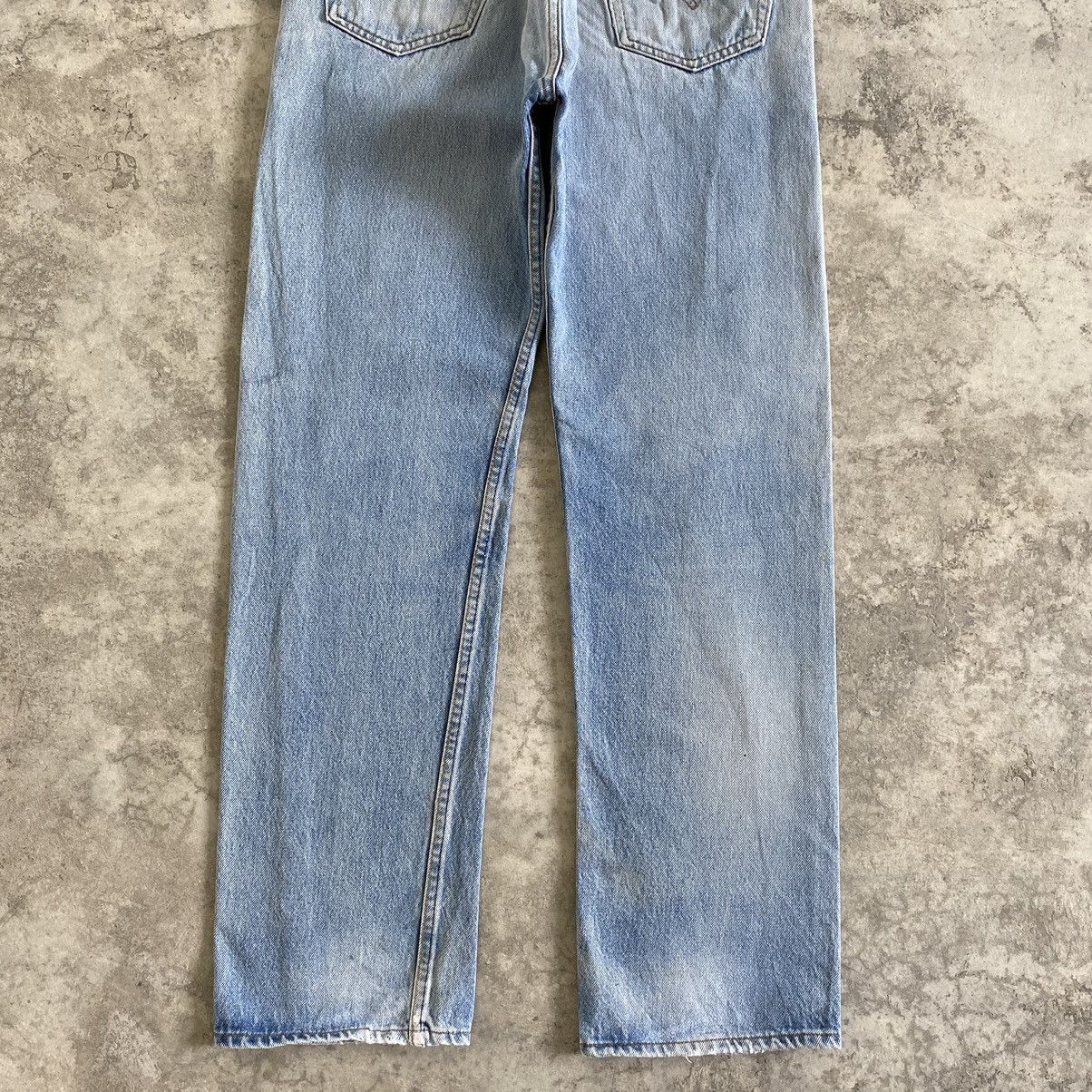 Levi's VTG 90’s Levis 501 Light Blue Distressed Jeans Size US 34 / EU 50 - 15 Thumbnail