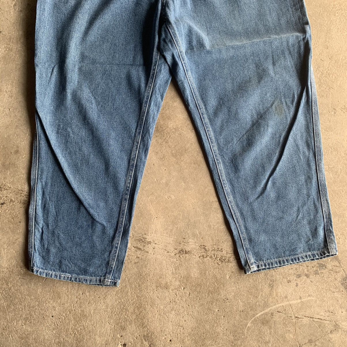 Japanese Brand Browny Brand Faded Baggy Ankle Carpenter Trousers Pants Size US 32 / EU 48 - 3 Thumbnail