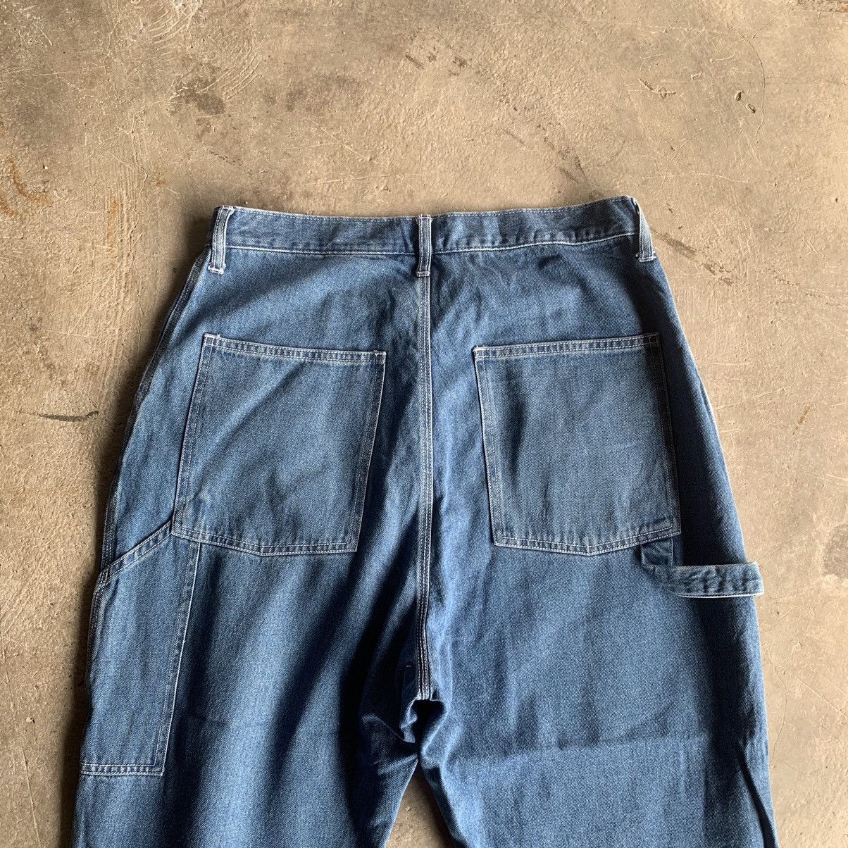 Japanese Brand Browny Brand Faded Baggy Ankle Carpenter Trousers Pants Size US 32 / EU 48 - 11 Thumbnail