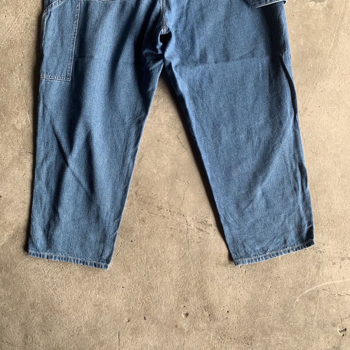 Japanese Brand Browny Brand Faded Baggy Ankle Carpenter Trousers Pants Size US 32 / EU 48 - 12 Thumbnail