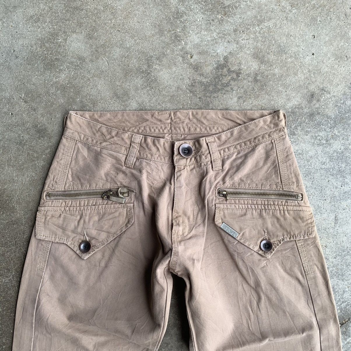 55DSL Japanese Vintage Ankle Pants 55DSL Crop Trousers Pants Size US 28 / EU 44 - 2 Thumbnail