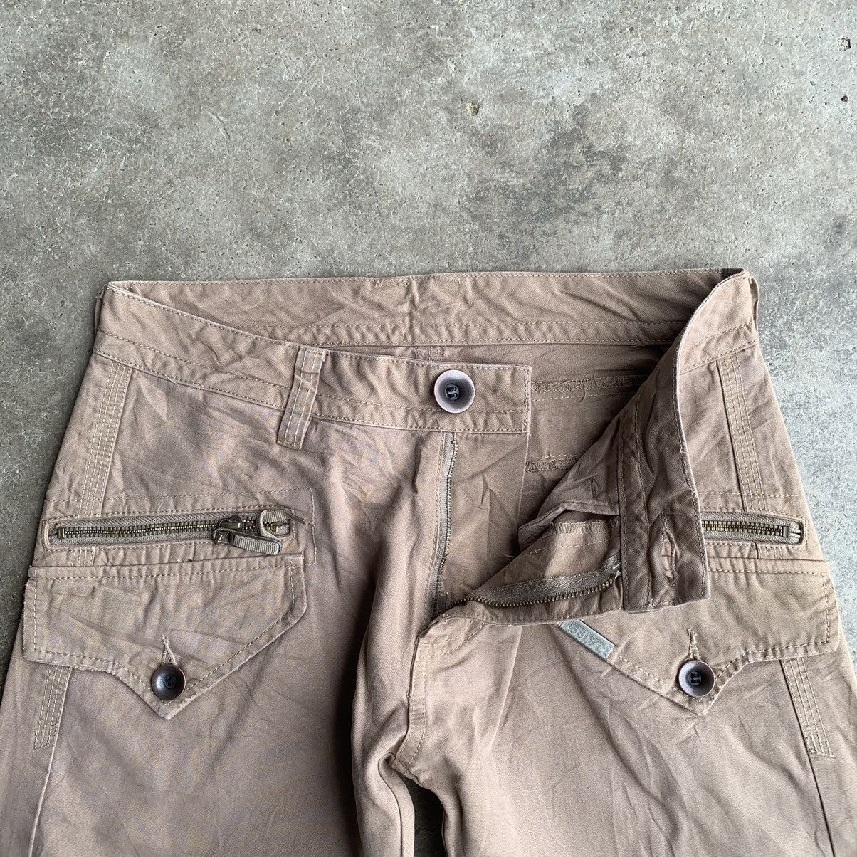 55DSL Japanese Vintage Ankle Pants 55DSL Crop Trousers Pants Size US 28 / EU 44 - 8 Thumbnail