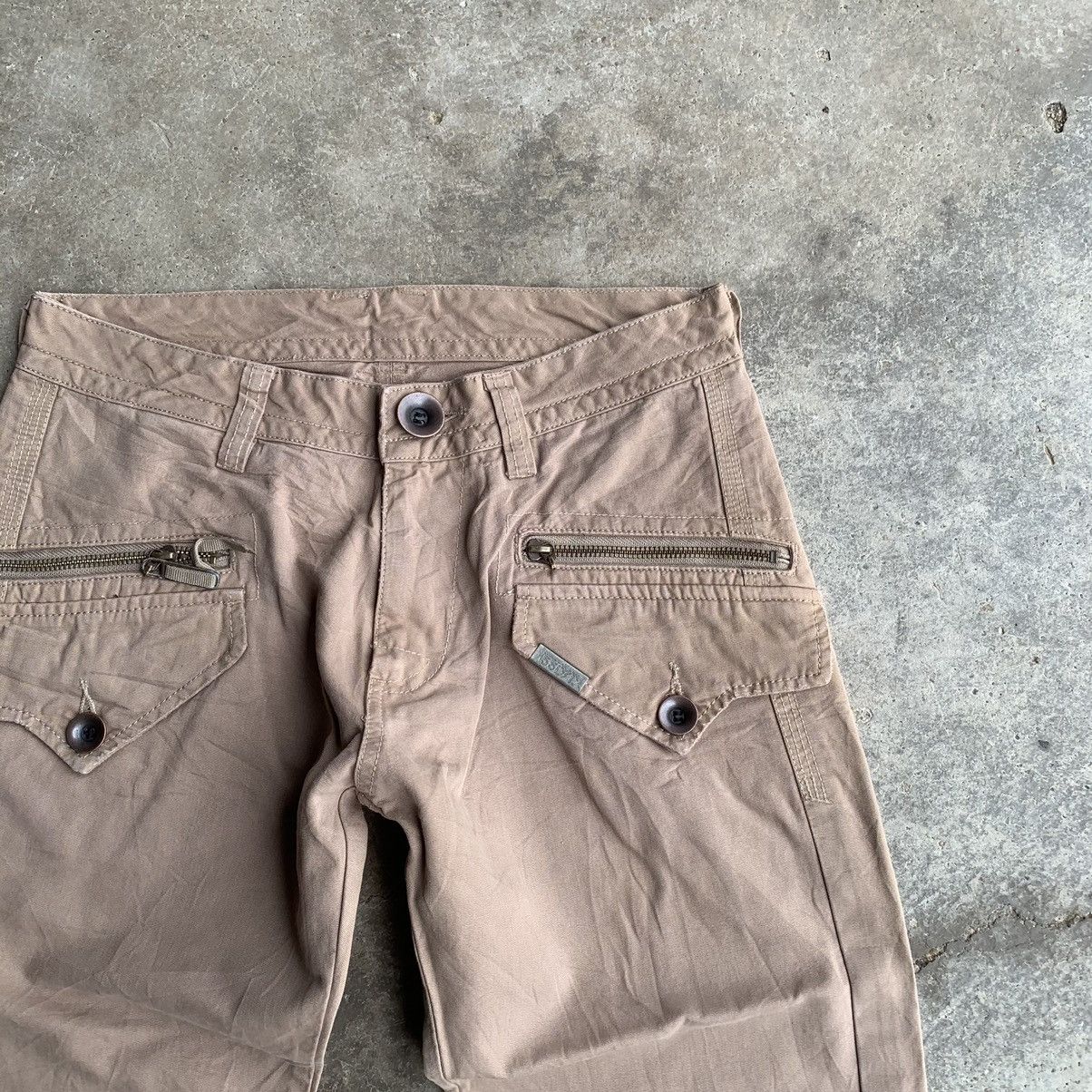55DSL Japanese Vintage Ankle Pants 55DSL Crop Trousers Pants Size US 28 / EU 44 - 5 Thumbnail