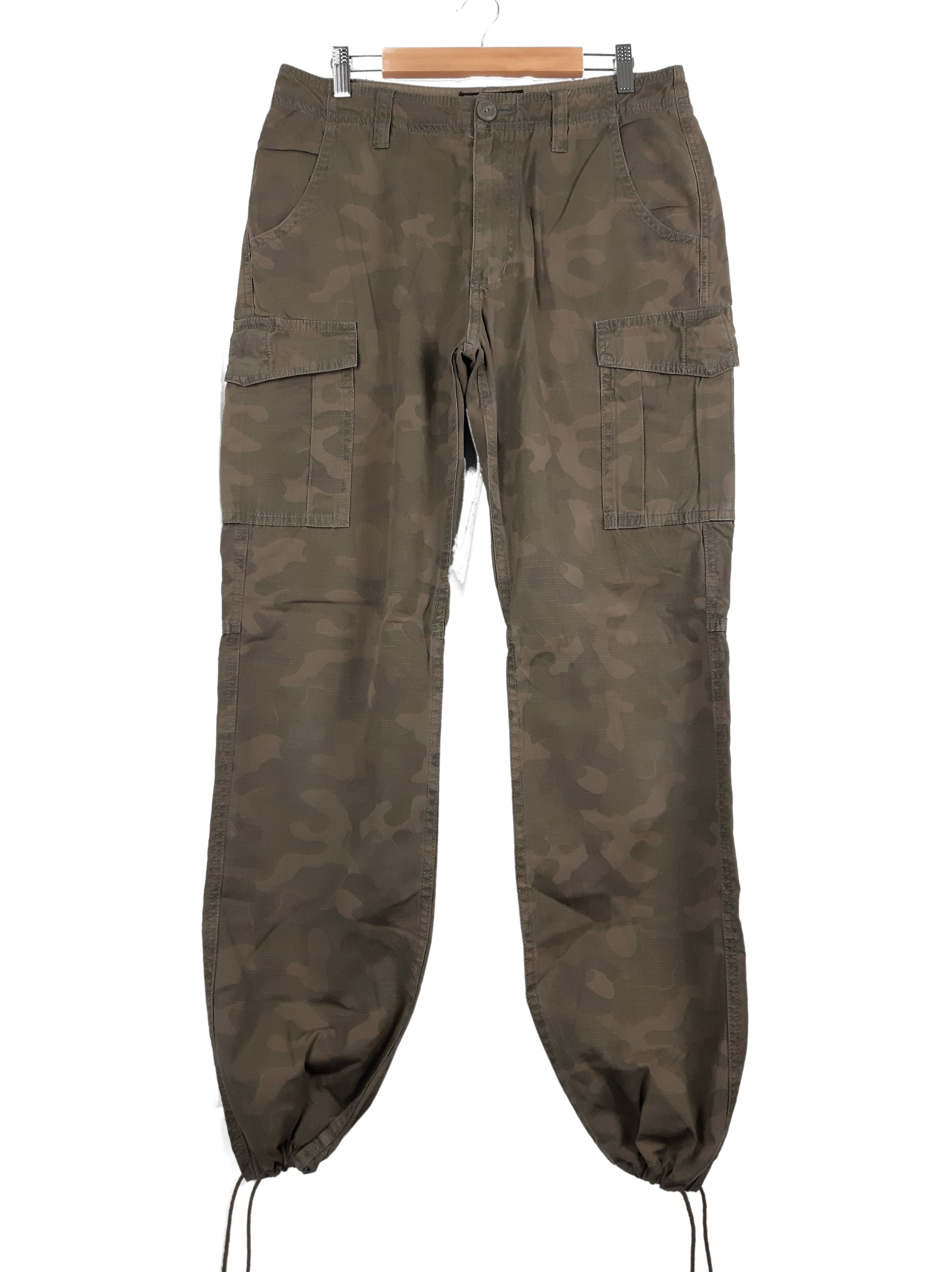 image of Ppfm x Tornado Mart Back Number Duck Camo Military Utility Cargo Bondage Pant, Men's (Size 32)
