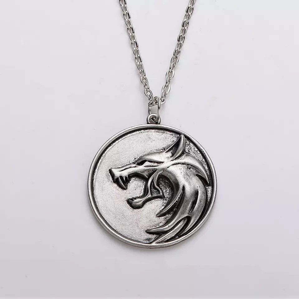 Jewelry Wolf Head Necklace Size ONE SIZE - 2 Thumbnail