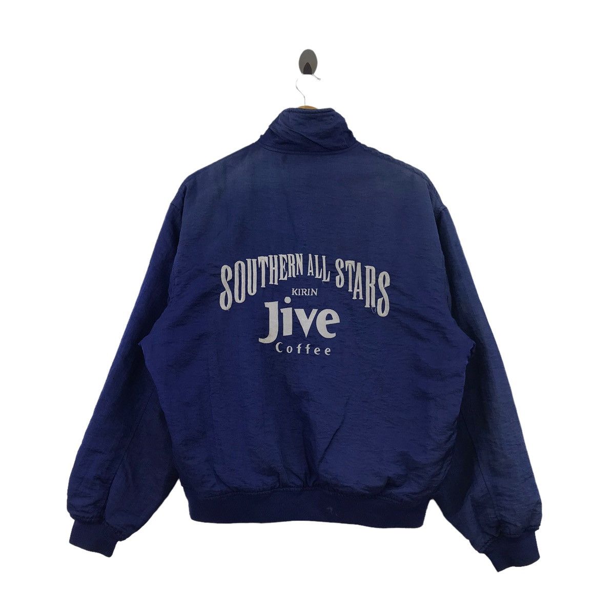 Vtg SOUTHERN ALL STARS Japan Band Sun Faded Bomber Jacket