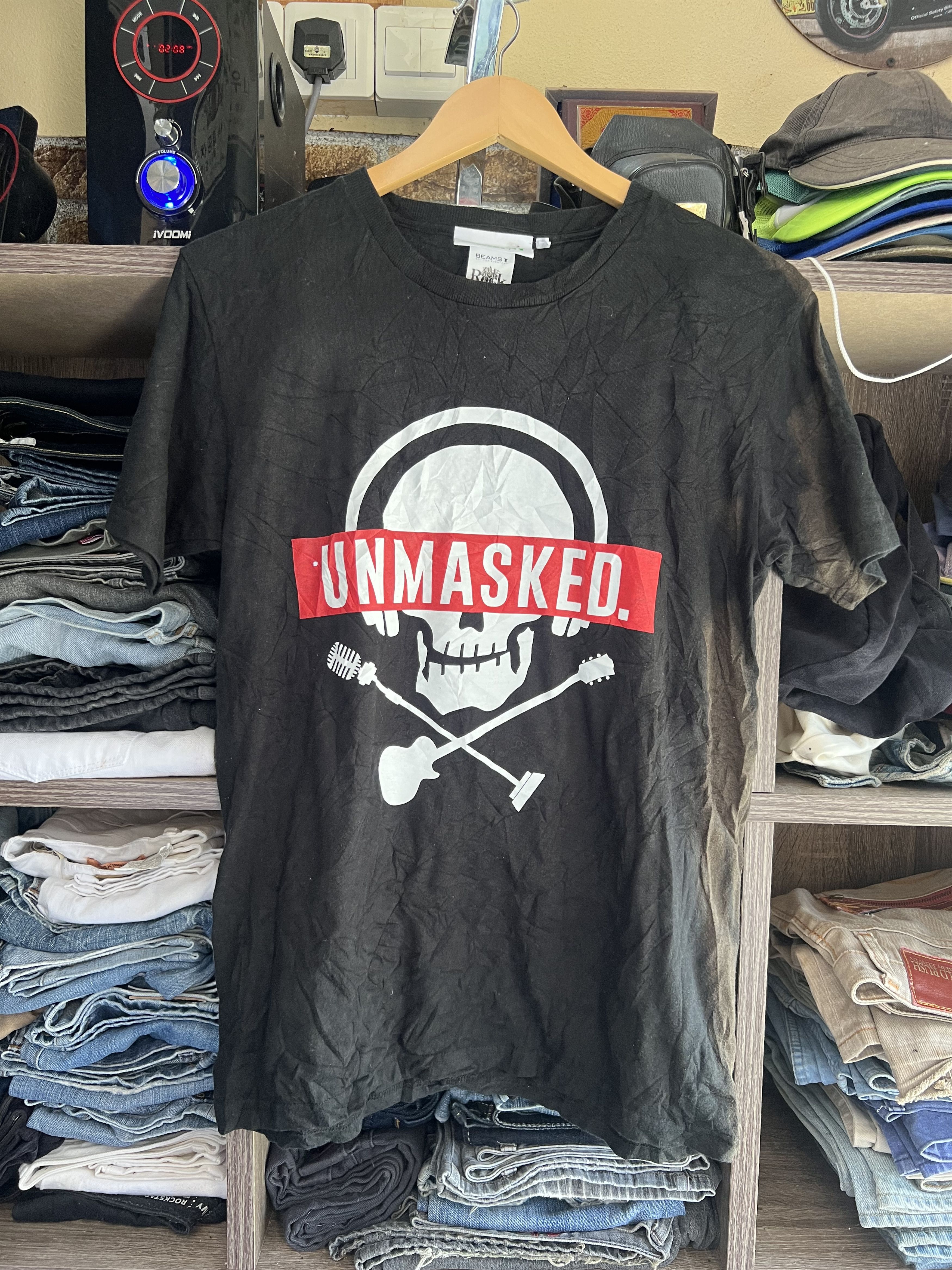 🔥Rare Sun Faded Beams Unmasked Tees