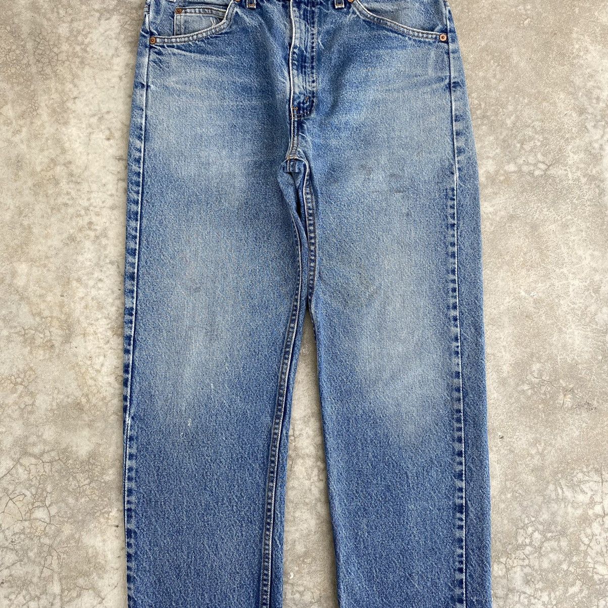 Levi's Size 33x27 Vintage 90’s Levis 505 Orange Tab Faded Denim Size US 33 - 4 Thumbnail