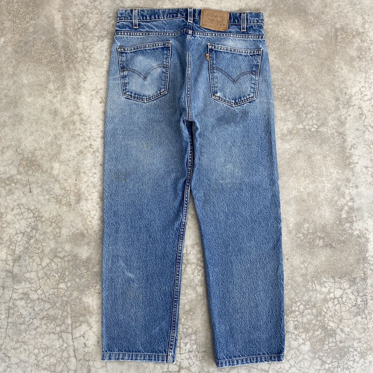 Levi's Size 33x27 Vintage 90’s Levis 505 Orange Tab Faded Denim Size US 33 - 12 Thumbnail