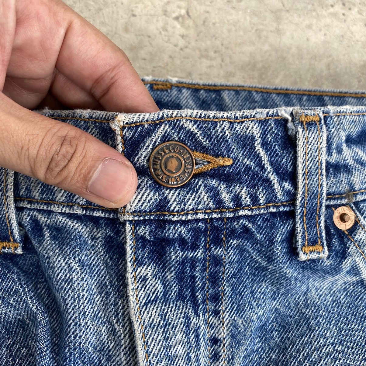 Levi's Size 33x27 Vintage 90’s Levis 505 Orange Tab Faded Denim Size US 33 - 9 Thumbnail
