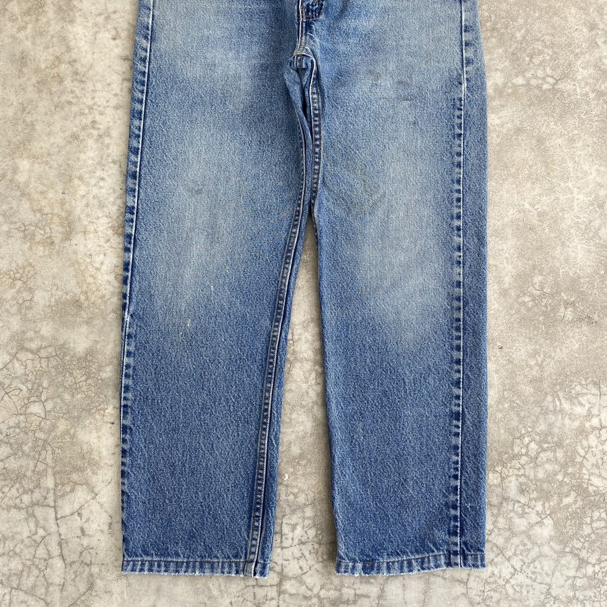 Levi's Size 33x27 Vintage 90’s Levis 505 Orange Tab Faded Denim Size US 33 - 3 Thumbnail