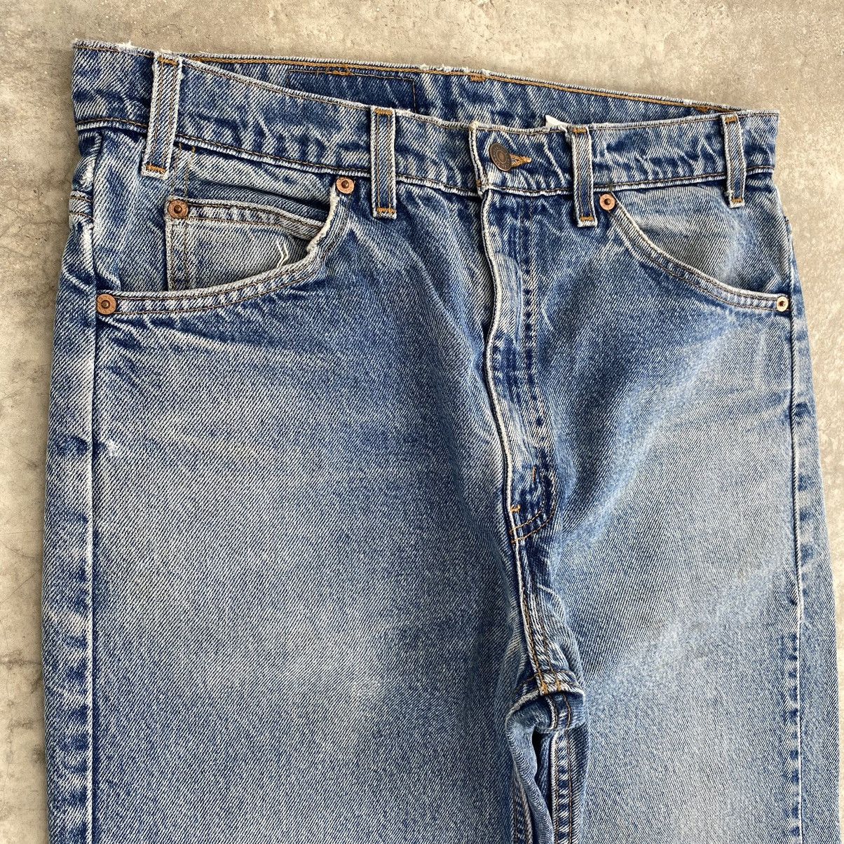 Levi's Size 33x27 Vintage 90’s Levis 505 Orange Tab Faded Denim Size US 33 - 7 Thumbnail