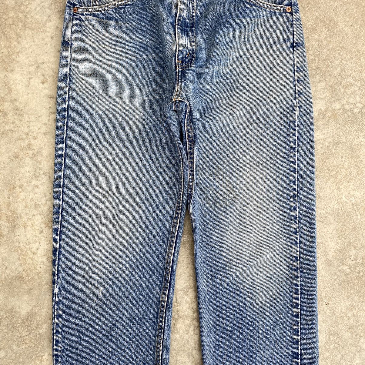 Levi's Size 33x27 Vintage 90’s Levis 505 Orange Tab Faded Denim Size US 33 - 5 Thumbnail