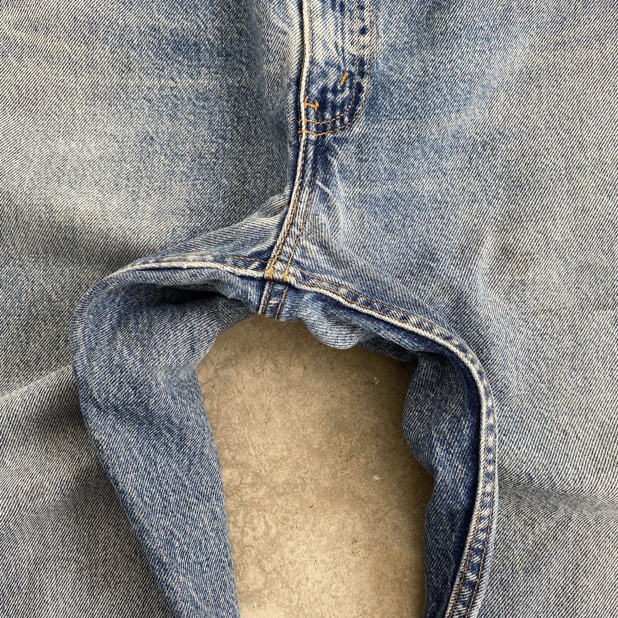 Levi's Size 33x27 Vintage 90’s Levis 505 Orange Tab Faded Denim Size US 33 - 11 Thumbnail
