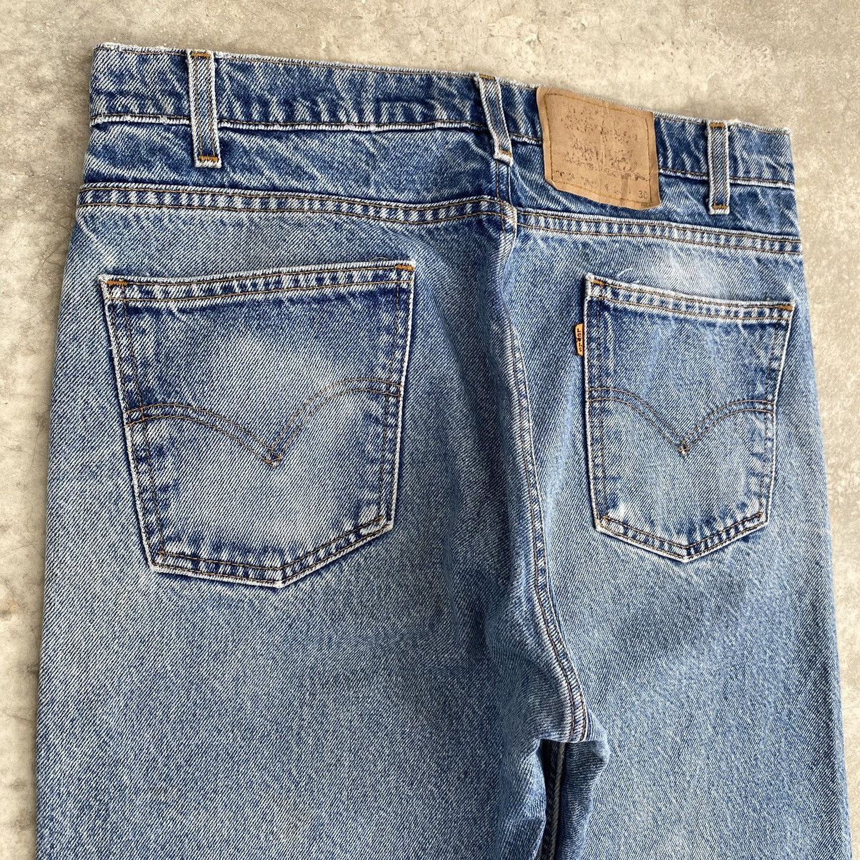 Levi's Size 33x27 Vintage 90’s Levis 505 Orange Tab Faded Denim Size US 33 - 17 Thumbnail
