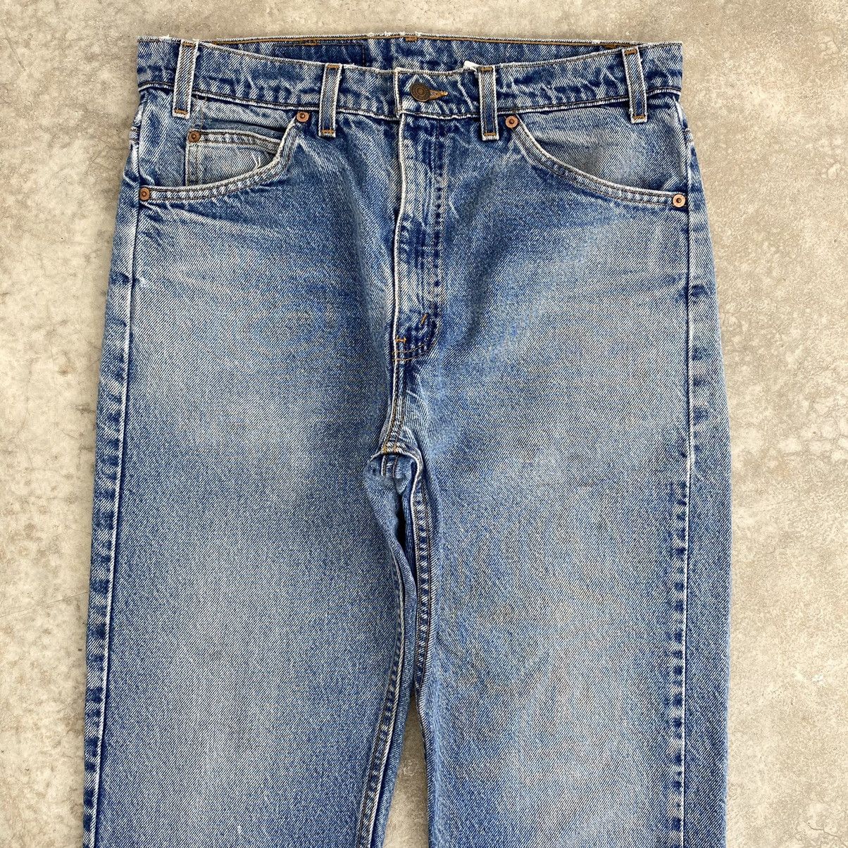 Levi's Size 33x27 Vintage 90’s Levis 505 Orange Tab Faded Denim Size US 33 - 2 Thumbnail