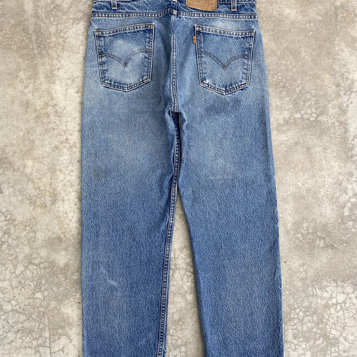 Levi's Size 33x27 Vintage 90’s Levis 505 Orange Tab Faded Denim Size US 33 - 15 Thumbnail