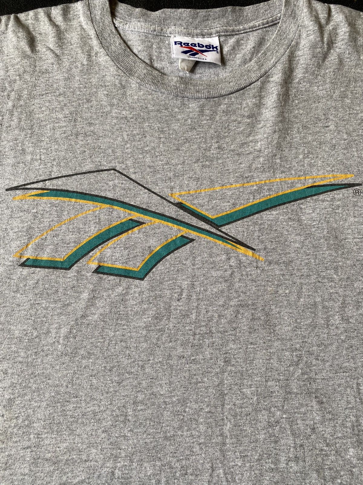Reebok Vintage Reebok T Shirt Single Stitch Graphic Tee XL Size US XL / EU 56 / 4 - 2 Thumbnail