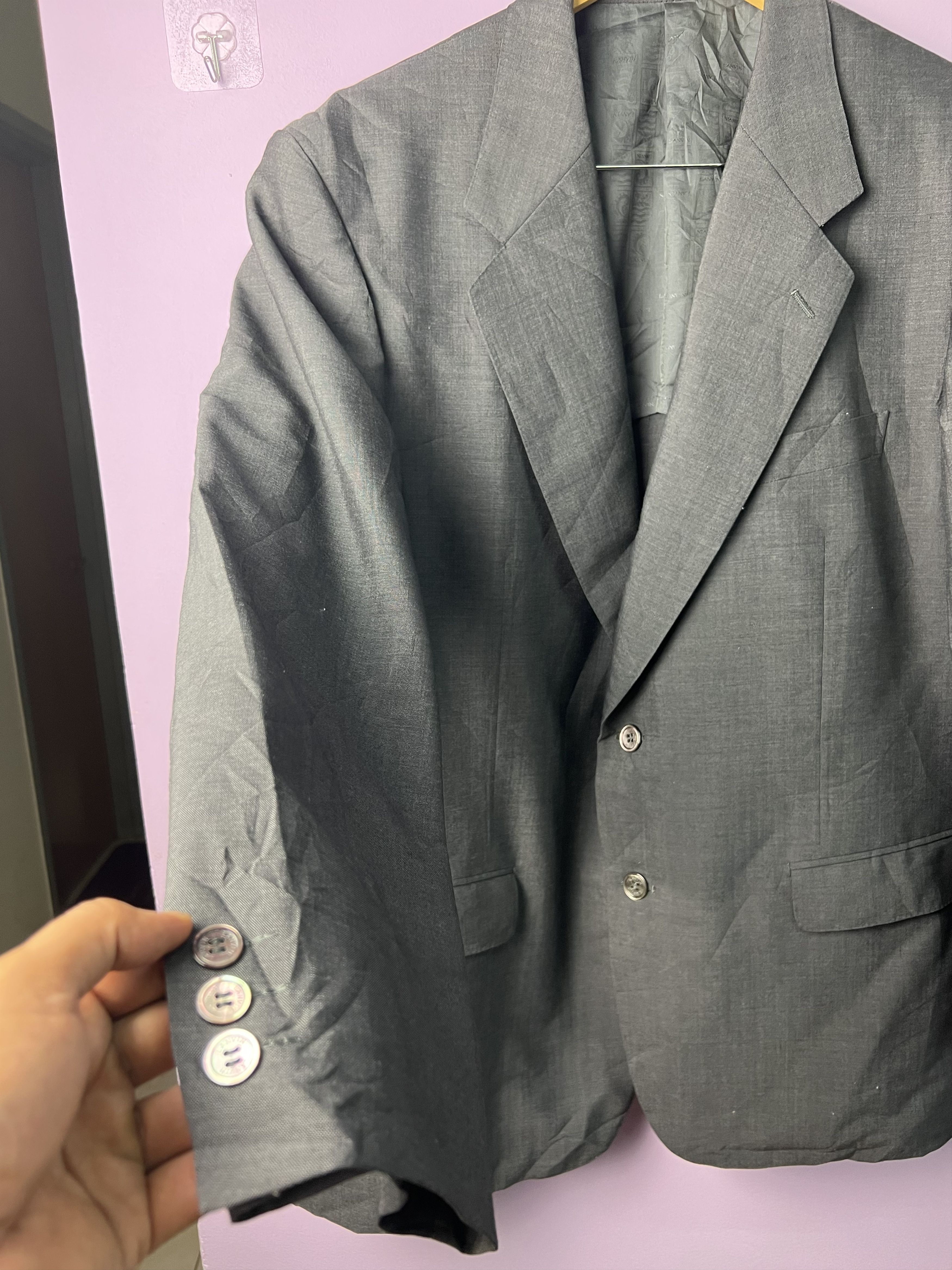 Lanvin 🔥Vintage Lanvin Blazers Size 48R - 9 Thumbnail