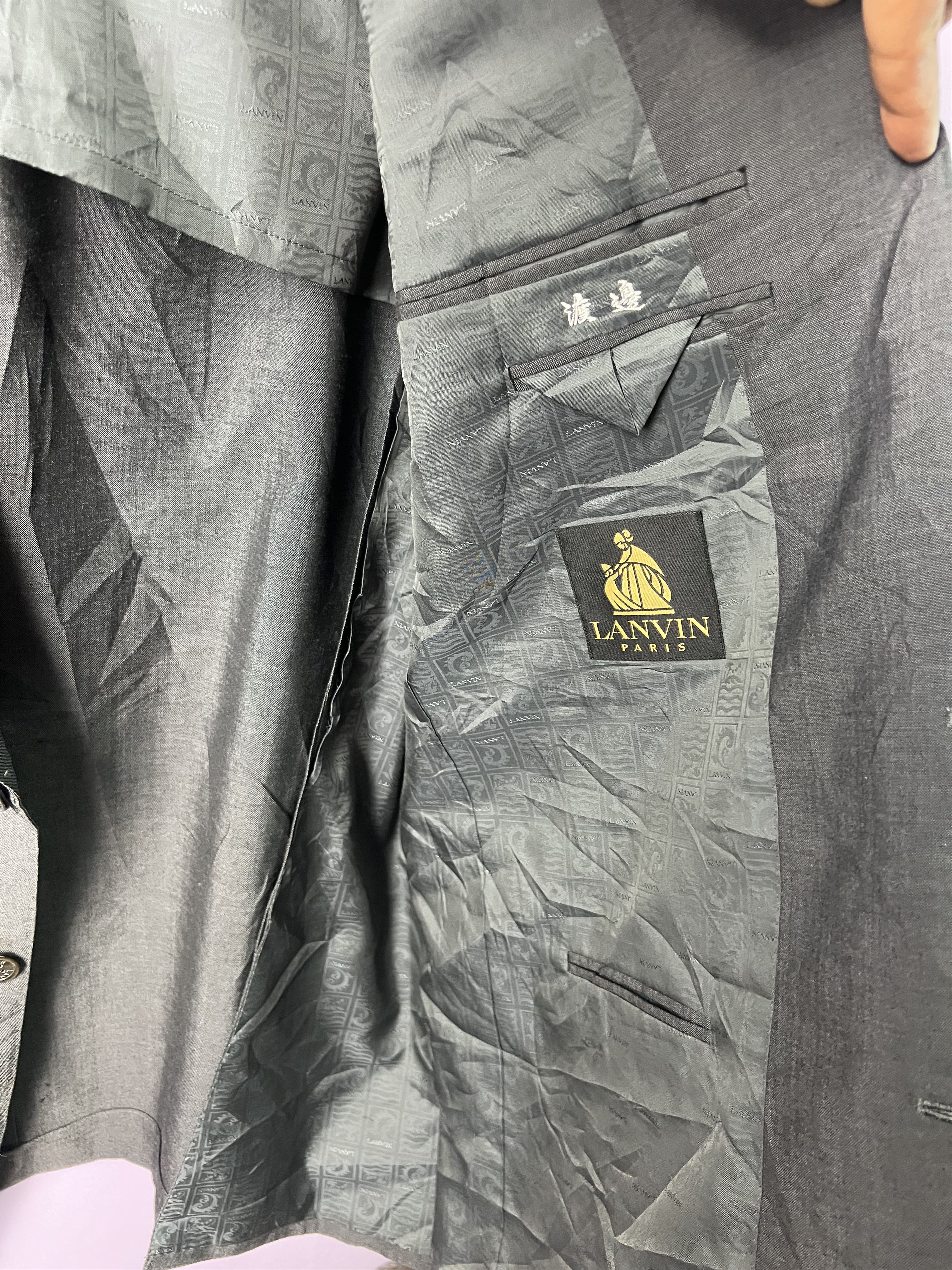 Lanvin 🔥Vintage Lanvin Blazers Size 48R - 14 Thumbnail