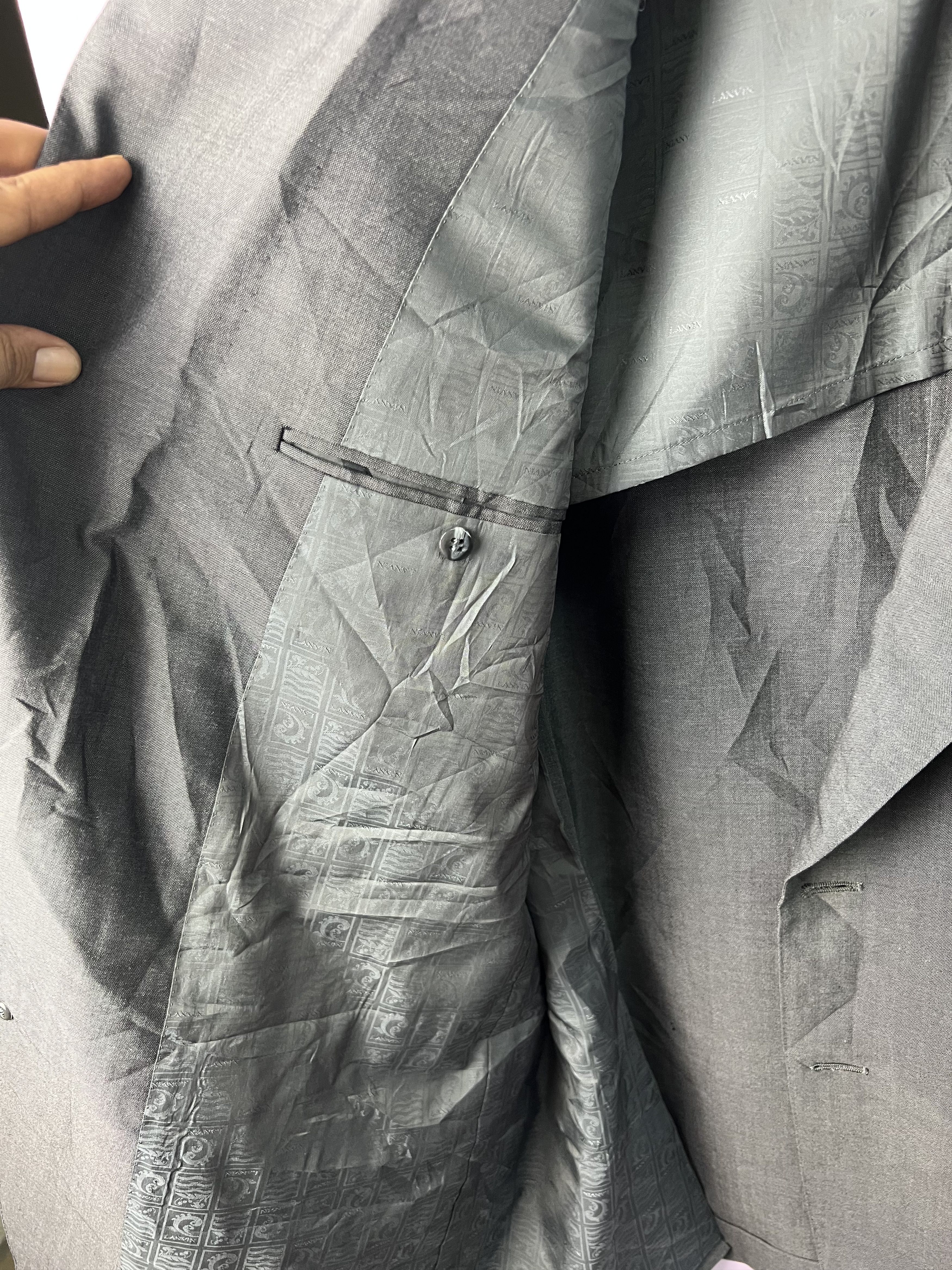 Lanvin 🔥Vintage Lanvin Blazers Size 48R - 13 Thumbnail