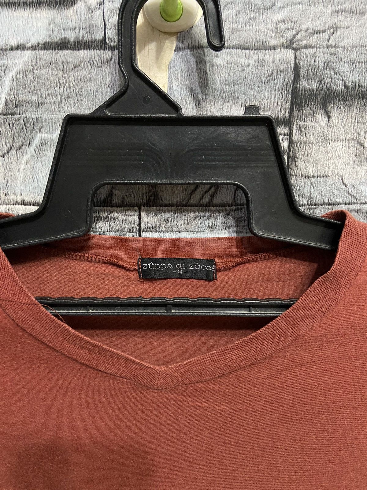 CABANE de ZUCCa Vintage Zuppa di Zucca t shirt stripe design spell out Size US M / EU 48-50 / 2 - 4 Thumbnail