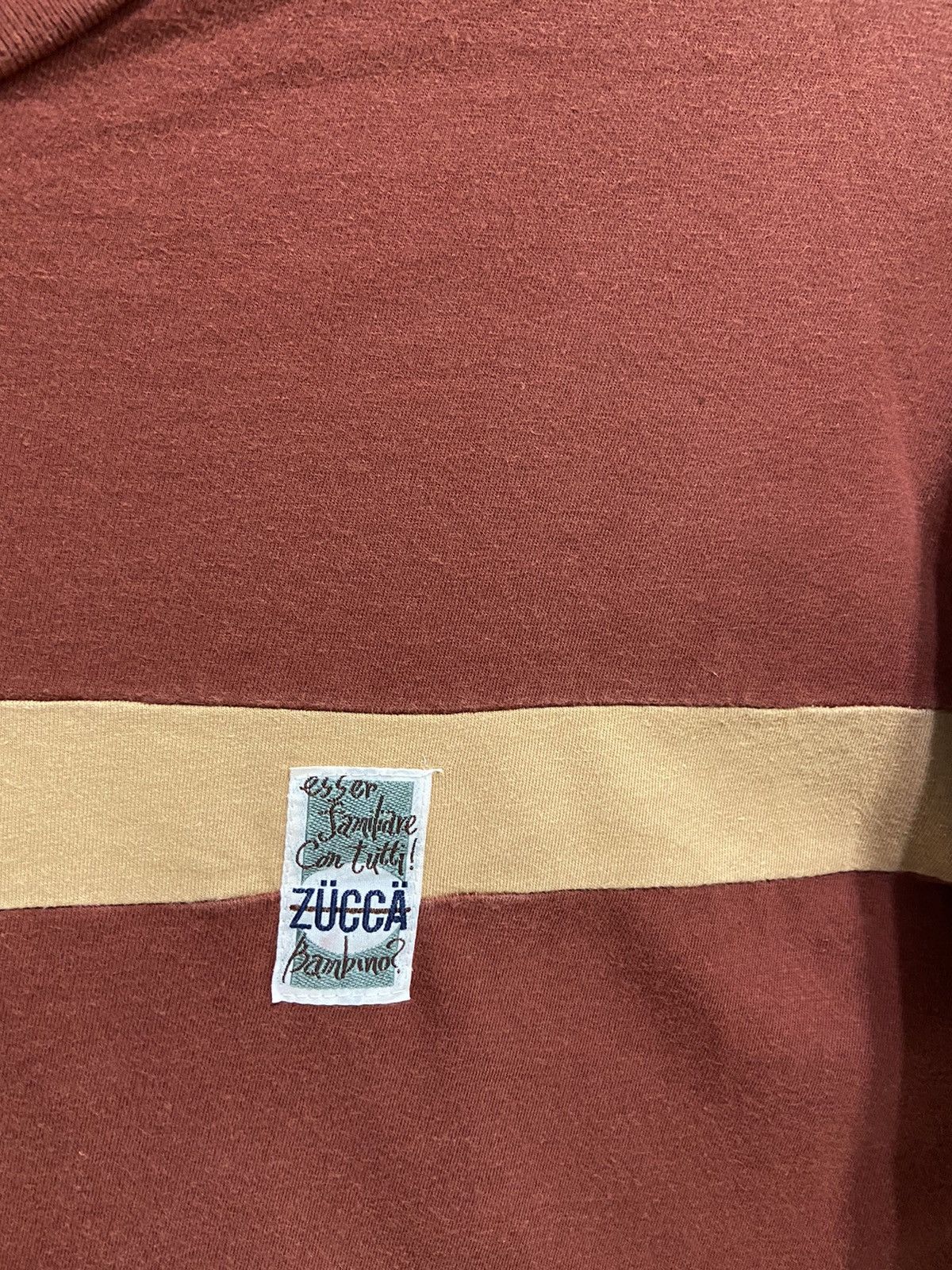 CABANE de ZUCCa Vintage Zuppa di Zucca t shirt stripe design spell out Size US M / EU 48-50 / 2 - 3 Thumbnail