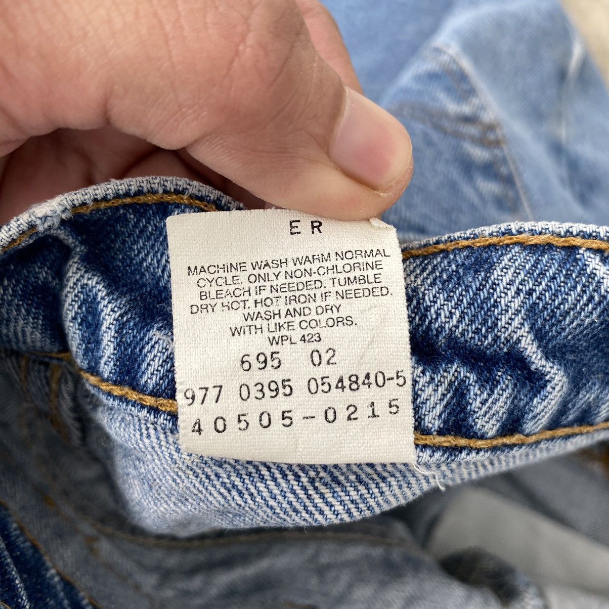 Levi's Size 30x41.5 VTG Levis 505 Orange Tab Straight Leg Jeans Size US 30 / EU 46 - 23 Thumbnail