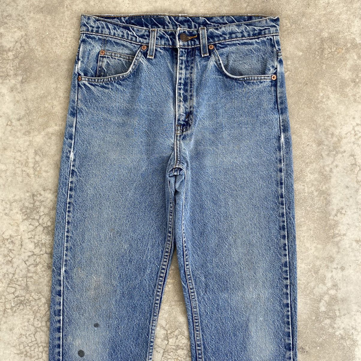 Levi's Size 30x41.5 VTG Levis 505 Orange Tab Straight Leg Jeans Size US 30 / EU 46 - 3 Thumbnail