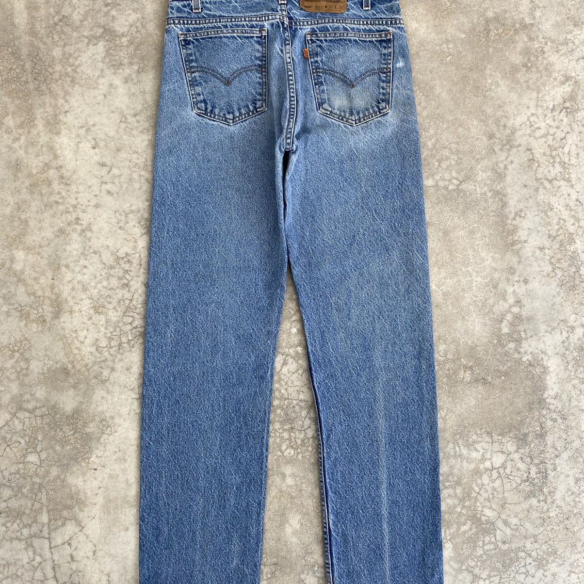 Levi's Size 30x41.5 VTG Levis 505 Orange Tab Straight Leg Jeans Size US 30 / EU 46 - 17 Thumbnail