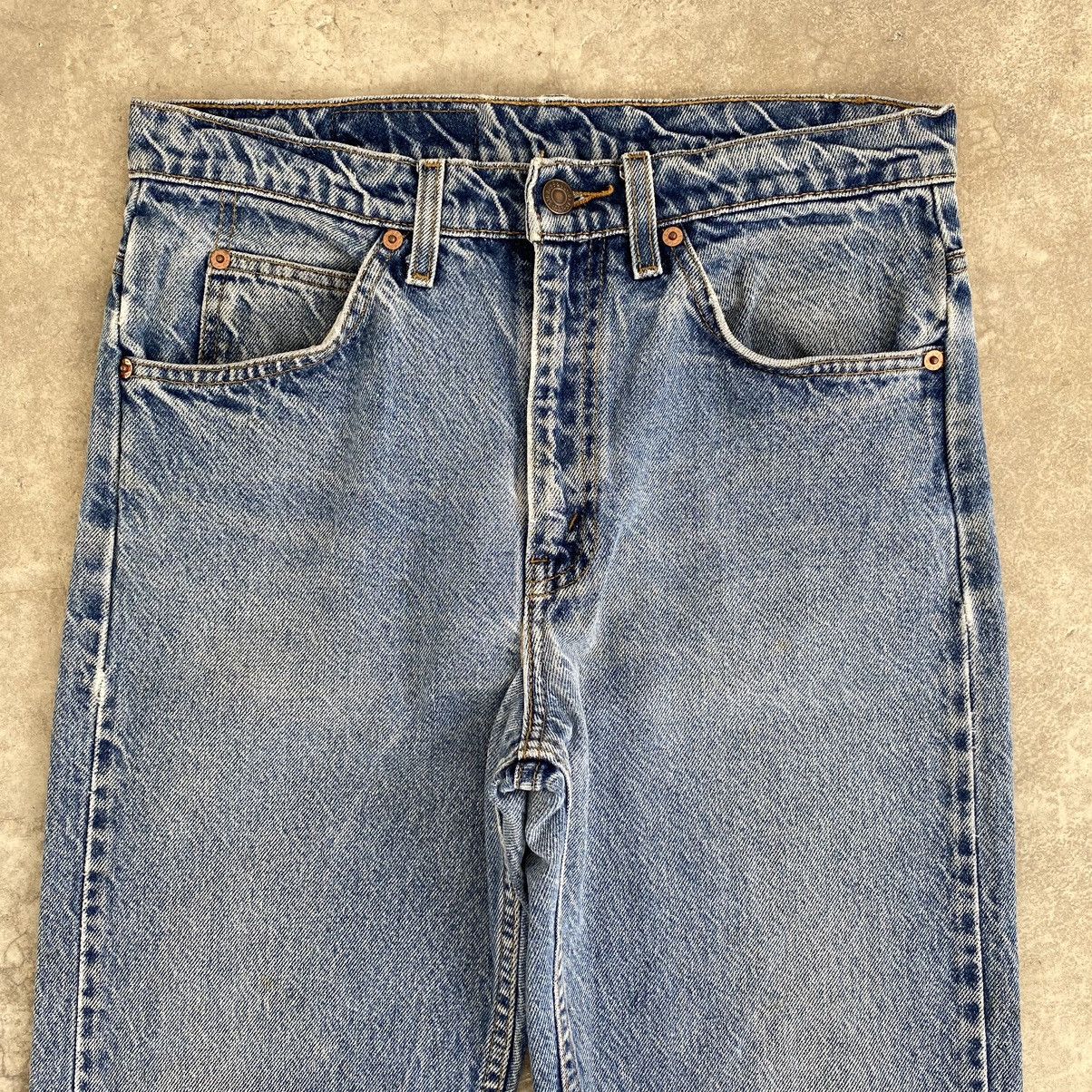 Levi's Size 30x41.5 VTG Levis 505 Orange Tab Straight Leg Jeans Size US 30 / EU 46 - 8 Thumbnail