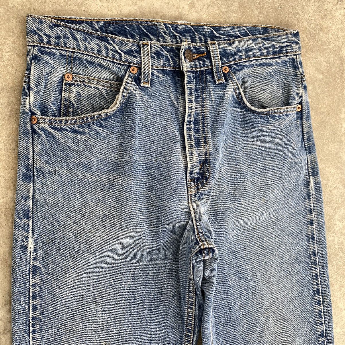 Levi's Size 30x41.5 VTG Levis 505 Orange Tab Straight Leg Jeans Size US 30 / EU 46 - 9 Thumbnail