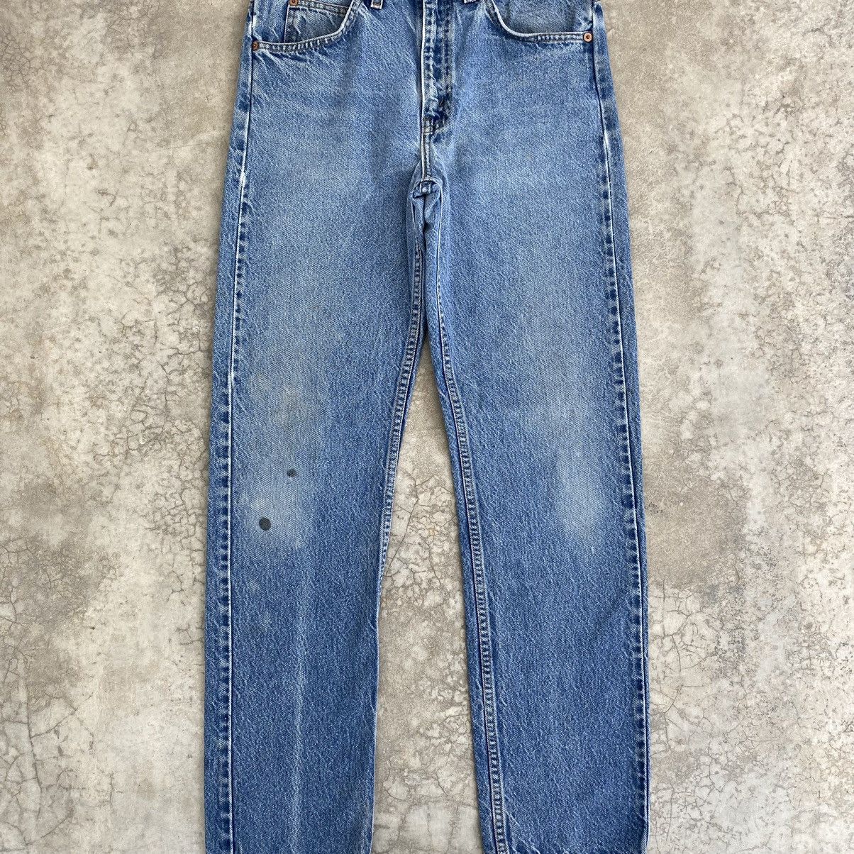 Levi's Size 30x41.5 VTG Levis 505 Orange Tab Straight Leg Jeans Size US 30 / EU 46 - 5 Thumbnail