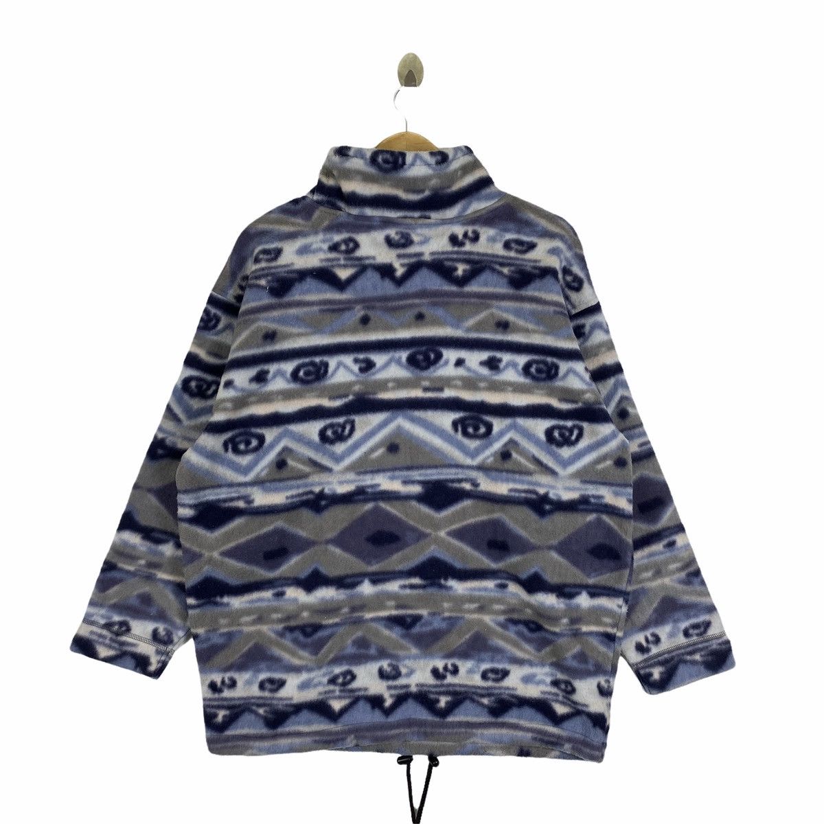 Vintage Vintage SUN BODY Aztec Abstract Fleece Pullover Jumper Size US L / EU 52-54 / 3 - 2 Thumbnail