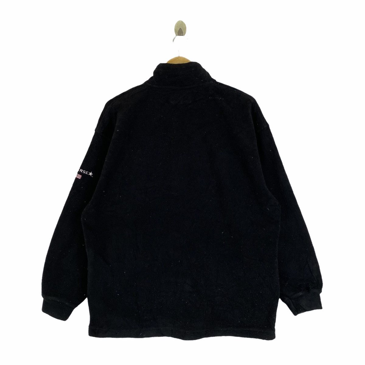 Converse × Vintage Vintage CONVERSE ALL STAR Small Logo Fleece Pullover Jumper Size US L / EU 52-54 / 3 - 2 Thumbnail