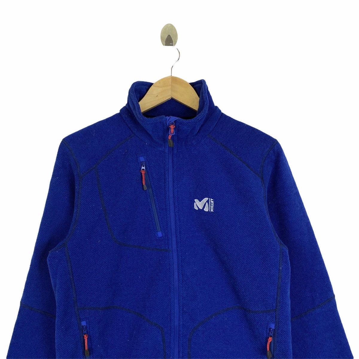 Polartec × Vintage Vintage MILLET POLARTEC Outdoor Small Logo Fleece Sweater Size US S / EU 44-46 / 1 - 5 Thumbnail