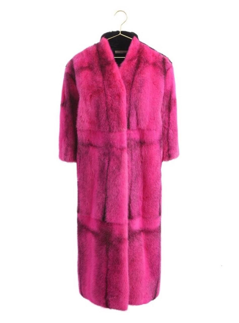 image of Celine Shearling Fur And Minks Pink, Men's (Size XS)